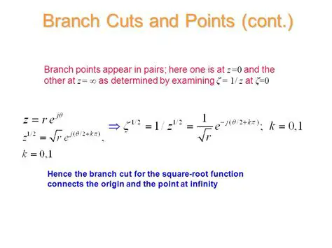 Branch Points and Branch Cuts