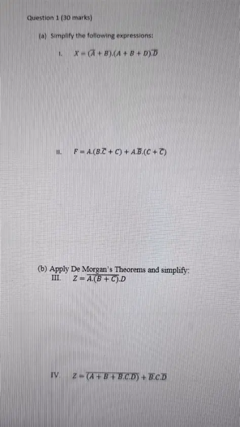 Breaking Down the Given Expressions