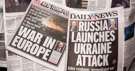 Breaking News: The Ongoing Press Coverage of the Ukraine Attack and Its Global Ramifications