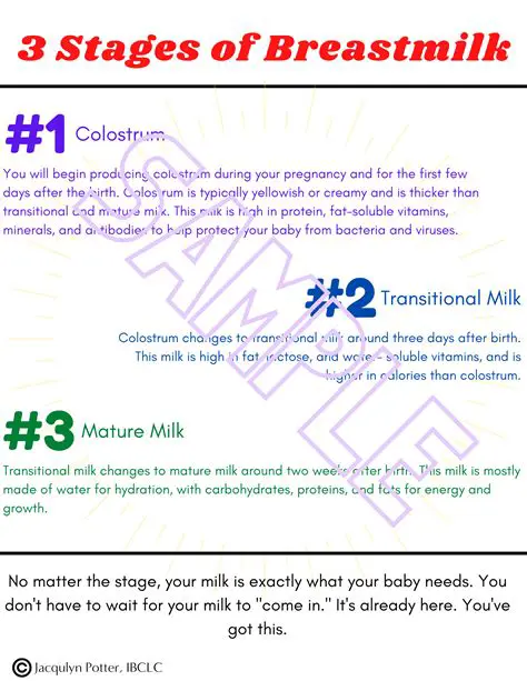 Breast Milk Production and Life Stages