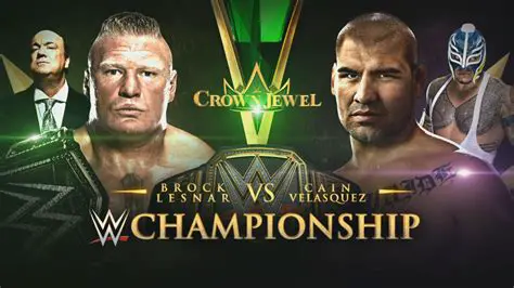 Brock Lesnar vs. Cain Velasquez: A Look Back at the Crown Jewel 2019 Showdown
