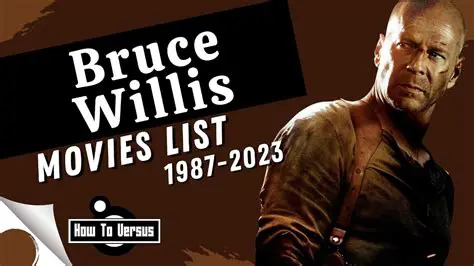 Bruce Willis's Latest Film Ventures in 2023: A Look at His Recent Work