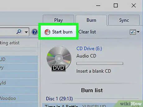 Burn Audio CD to Play on CD Player or Enjoy on Car Trips