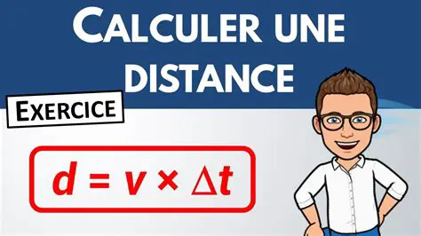 Calcul de la Distance entre E et R