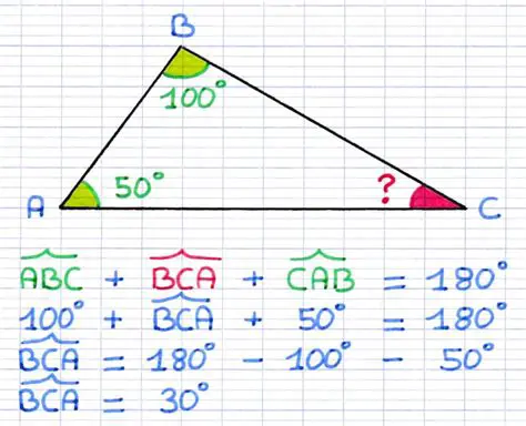 Calcul des Mesures des Angles