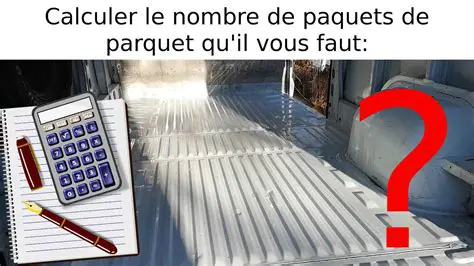 Calcul du nombre de paquets