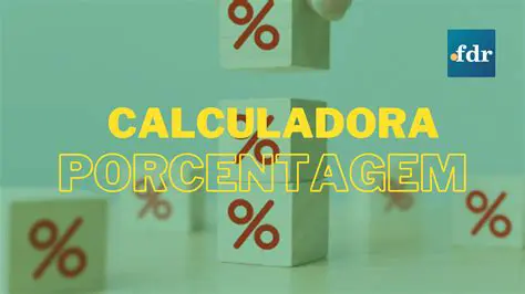Calculadora de porcentagem