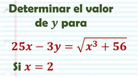 Calculando Valores de x e y