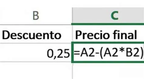 Calcular el monto del descuento