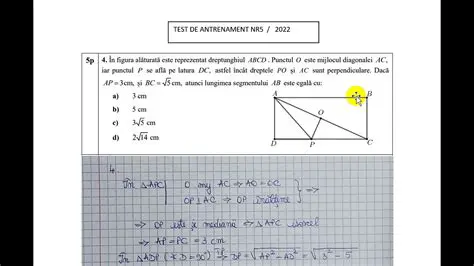 Calcularea Lungimii Diagonalei AC