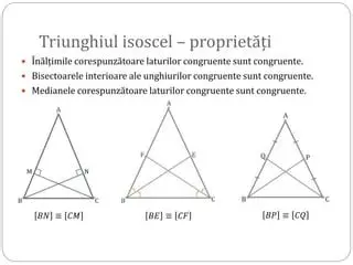 Calcularea unghiurilor interioare