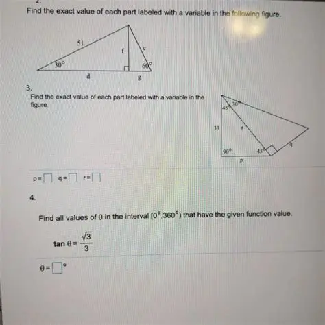 Calculate the value of each part