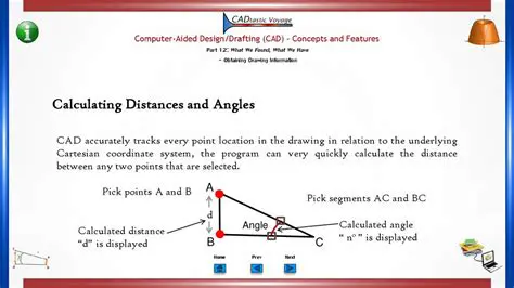 Calculating distances and angles