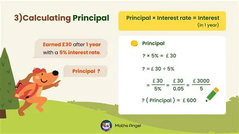 Calculating Principal and Interest