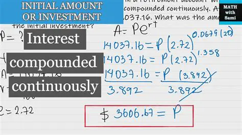 Calculating the Amount after 5 Years