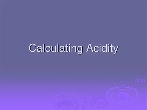 Calculating the Difference in Acidity