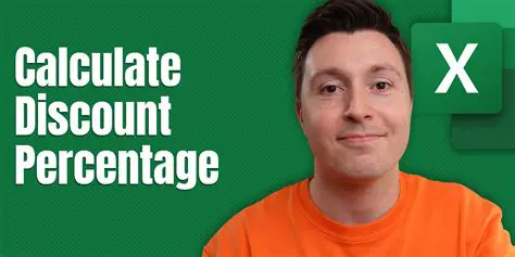 Calculating the Discount Percentage