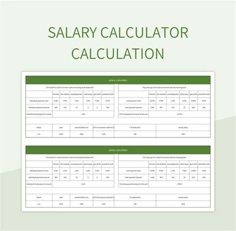 Calculating the Final Salary
