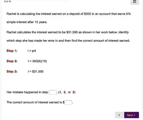 Calculating the Interest Earned