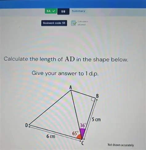 Calculating the Length of AD