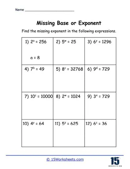 Calculating the Missing Base