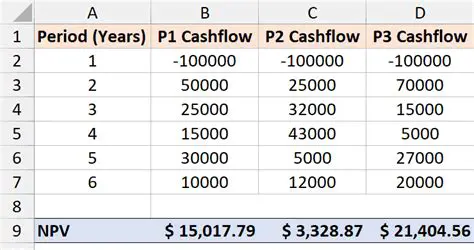 Calculating the NPV of a Project