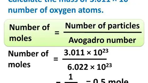 Calculating the Number of Atoms in One Mole