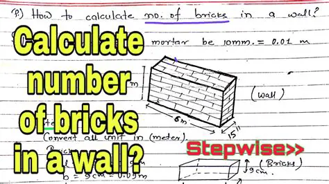 Calculating the Number of Bricks