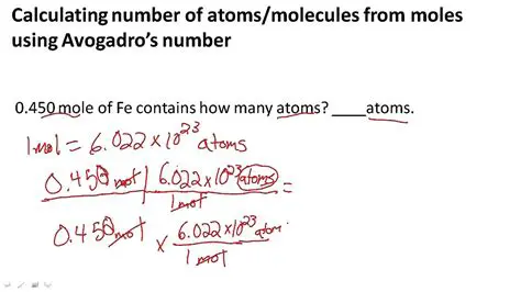 Calculating the Number of Moles