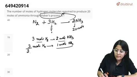 Calculating the Number of Moles of Hydrogen Ions