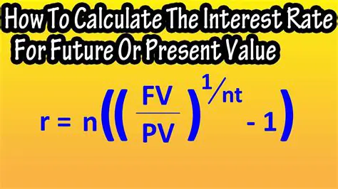 Calculating the Present Value of the Expected Future Payments