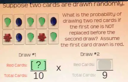 Calculating the Probability of Drawing Two Red Cards