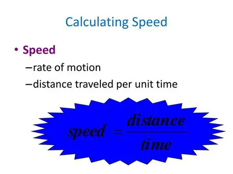 Calculating the Rate of Motion
