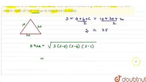 Calculating the Remaining Cloth for a Conical Tent