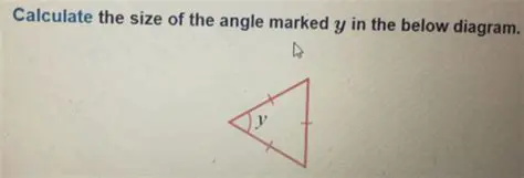 Calculating the Size of Angle Marked Y