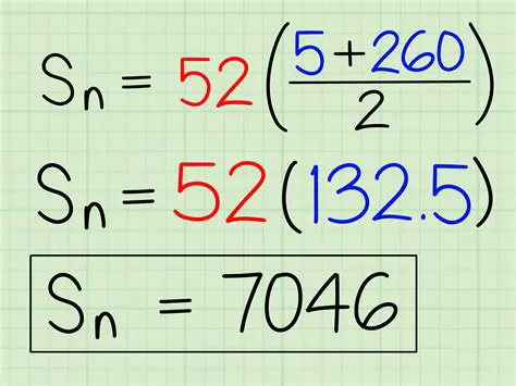 Calculating the Sum of a Given Arithmetic Series