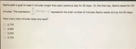 Calculating the Total Number of Minutes Read