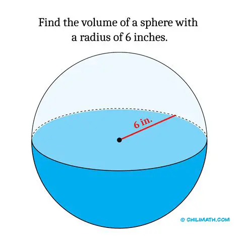 Calculating the Volume of a Sphere with a Radius of 17