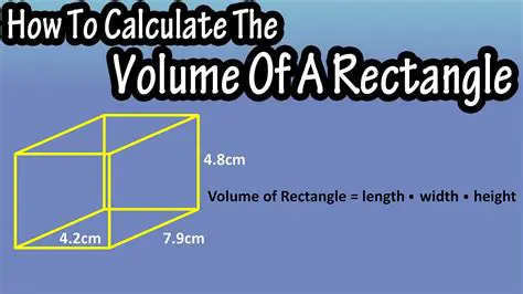 Calculating the Volume of the Rectangular Base