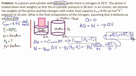 Calculating Work Done by a Piston
