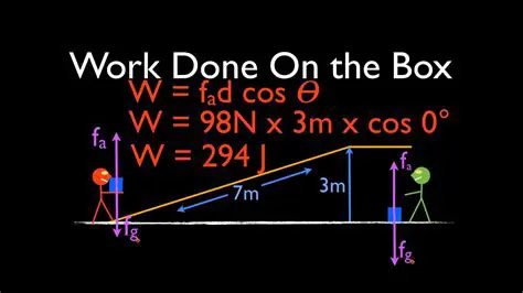 Calculating Work Done by the Machine