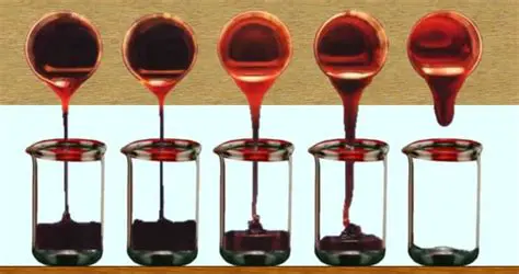 Cambios en la viscosidad del fluido