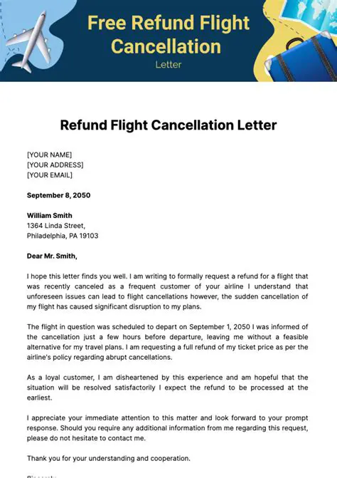 Canceling and Requesting a Refund