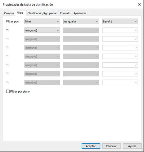Cantidades para representar elementos de un plano
