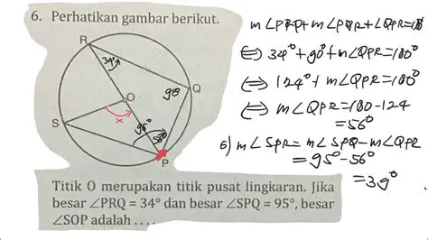 Cara Menentukan Besar Sudut PRQ