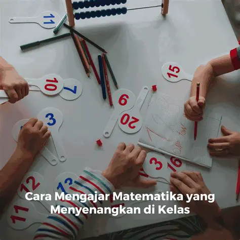 Cara Mengenal Konsep Matematika yang Menyenangkan