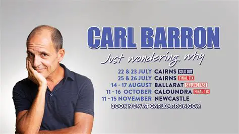 Carl Barron: The Hilarious Aussie Comedy Kingpin - From Humble Beginnings to Global Stardom