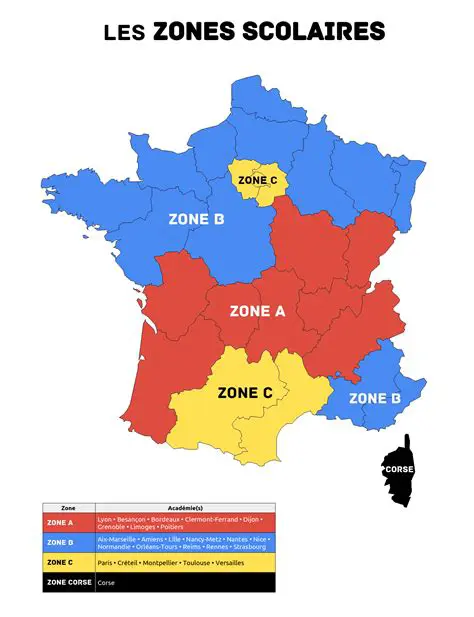 Carte de la zone des orages