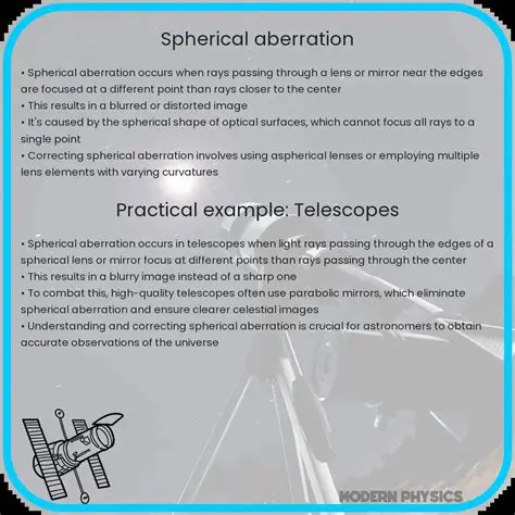 Causes of Spherical Aberration