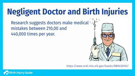 Causing brain or birth injuries due to negligent behavior during delivery